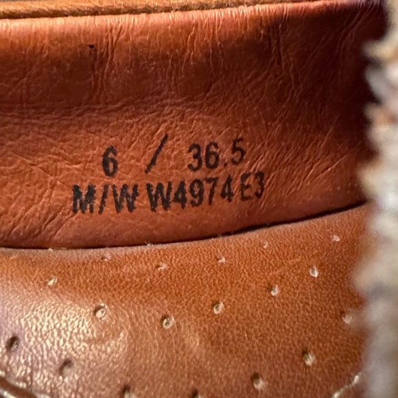 Born Leather Loafer Size 6 Hand Crafted Footwear - Picture 5 of 5